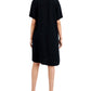 Eileen Fisher Women's V Neck Dress Black Size Large
