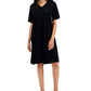 Eileen Fisher Women's V Neck Dress Black Size X-Large