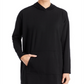 Eileen Fisher Women's Hooded Boxy Tunic Black Size Medium