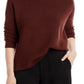 Eileen Fisher Women's Merino Wool Crewneck Sweater Brown Size X-Large