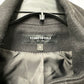 Kenneth Cole Women's Asymmetric Belted Maxi Coat Black Size 8