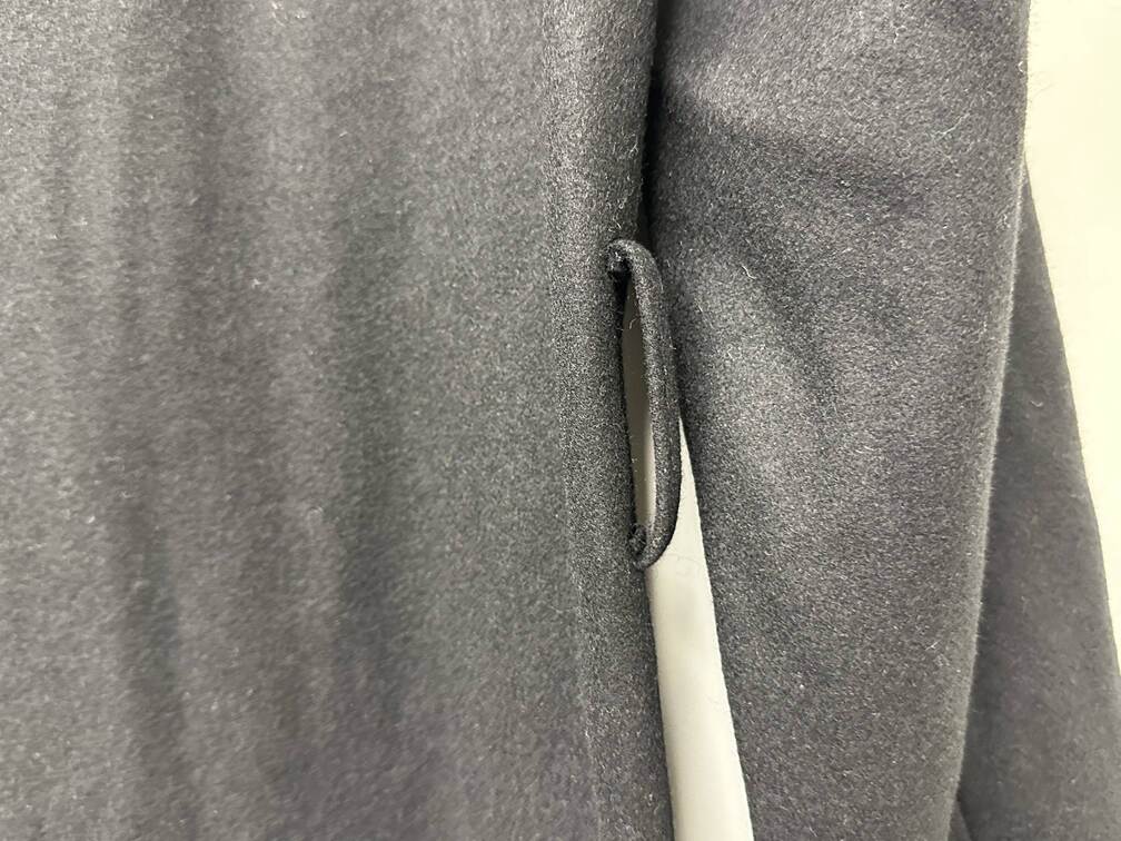 Kenneth Cole Women's Asymmetric Belted Maxi Coat Black Size 6