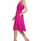 Kensie Women's Smocked A Line Dress Purple Size 2