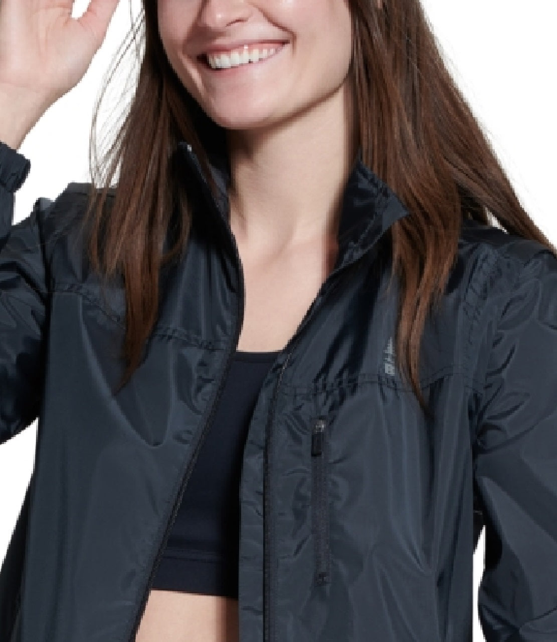 Bass Outdoor Women's Kennebec Convertible Jacket Black Size Medium