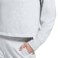 Bass Outdoor Women's Batona French Terry Half Zip Sweatshirt Gray Size X-Large