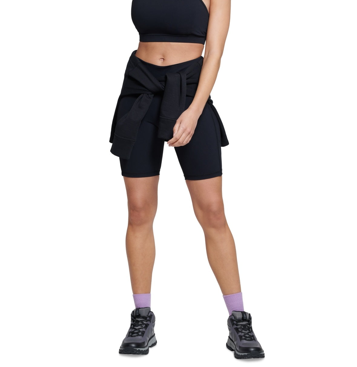 Bass Outdoor Women's Hayduke Tech Biker Shorts Black Size Small