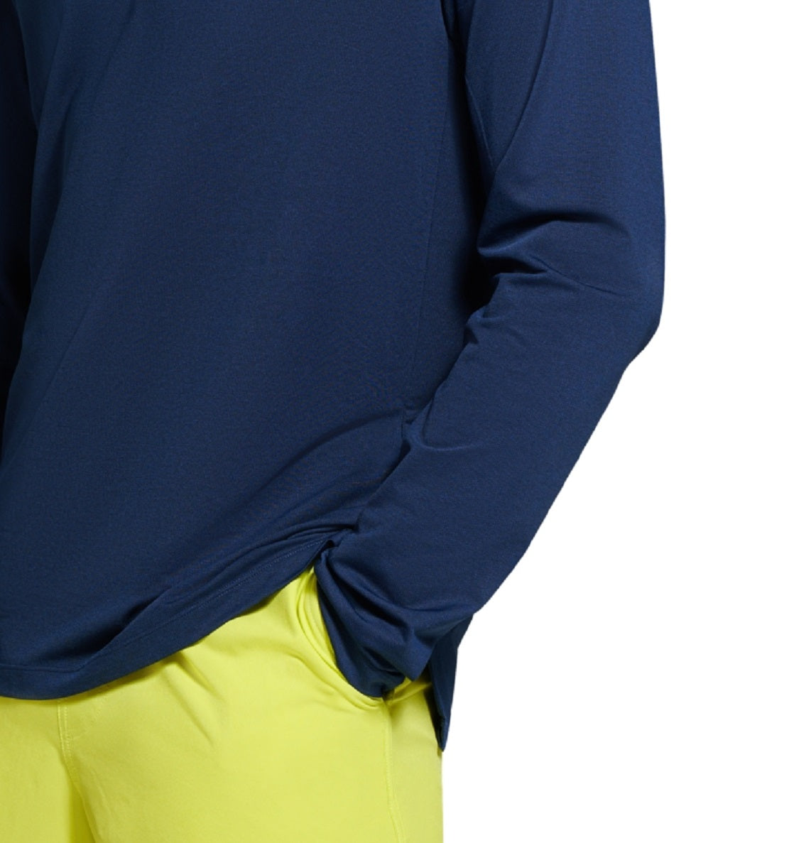 Bass Outdoor Men's Hilltop Long Sleeve Henley Blue Size Large