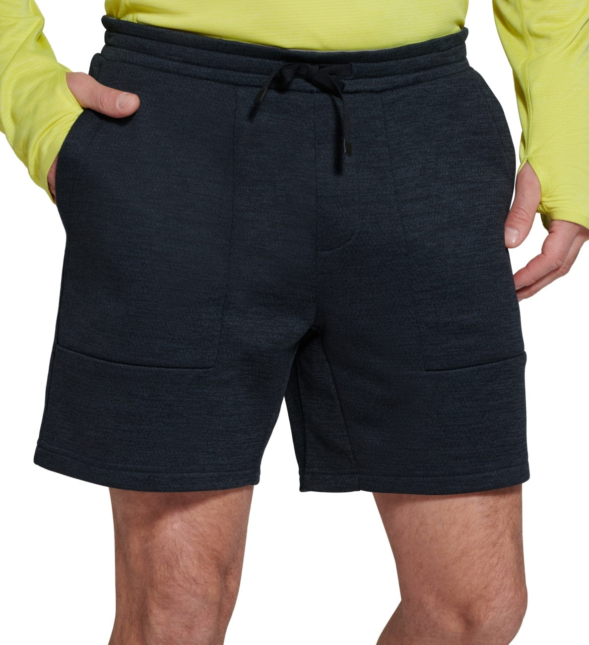 Bass Outdoor Men's Porter Fleece Shorts Black Size Medium