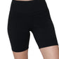 Bass Outdoor Women's Discovery Bike Shorts Black Size Large