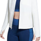 Bass Outdoor Women's Palmetto Full Zip Lightweight Fleece White Size Medium