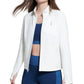 Bass Outdoor Women's Palmetto Full Zip Lightweight Fleece White Size Medium