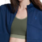 Bass Outdoor Women's Full Zip Lightweight Fleece Jacket Blue Size X-Large
