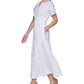 Kensie Women's Eyelet Embroidered Tiered Dress White Size 4