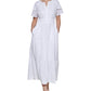 Kensie Women's Eyelet Embroidered Tiered Dress White Size 4