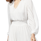 kensie Women's V Neck Dress White Size 2