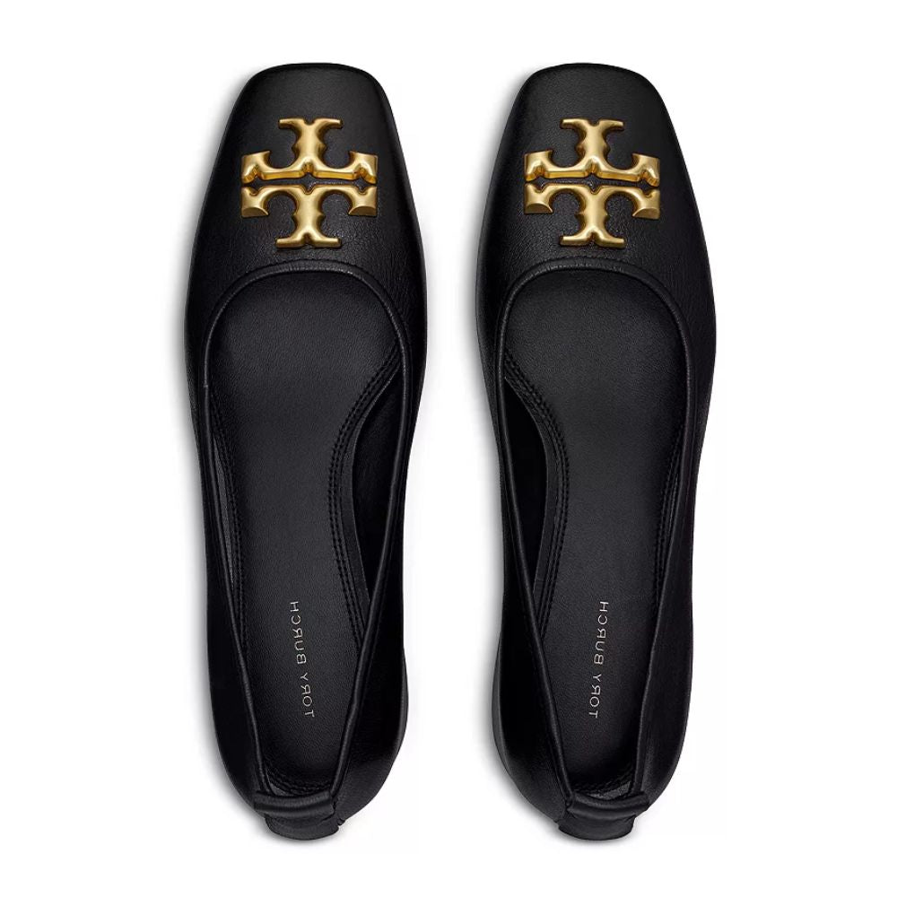 Tory Burch Women's Eleanor Pointed Toe Pumps Black Size 8
