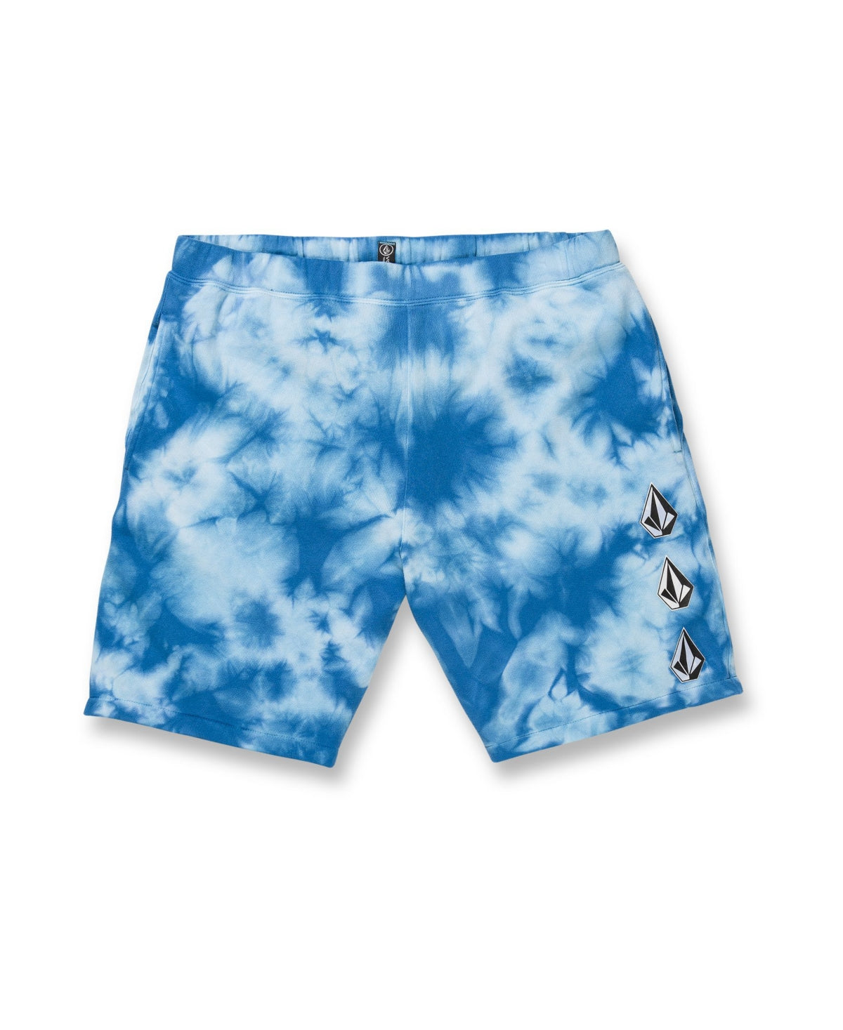Volcom Men's Iconic Stone Fleece Shorts Blue Size Large