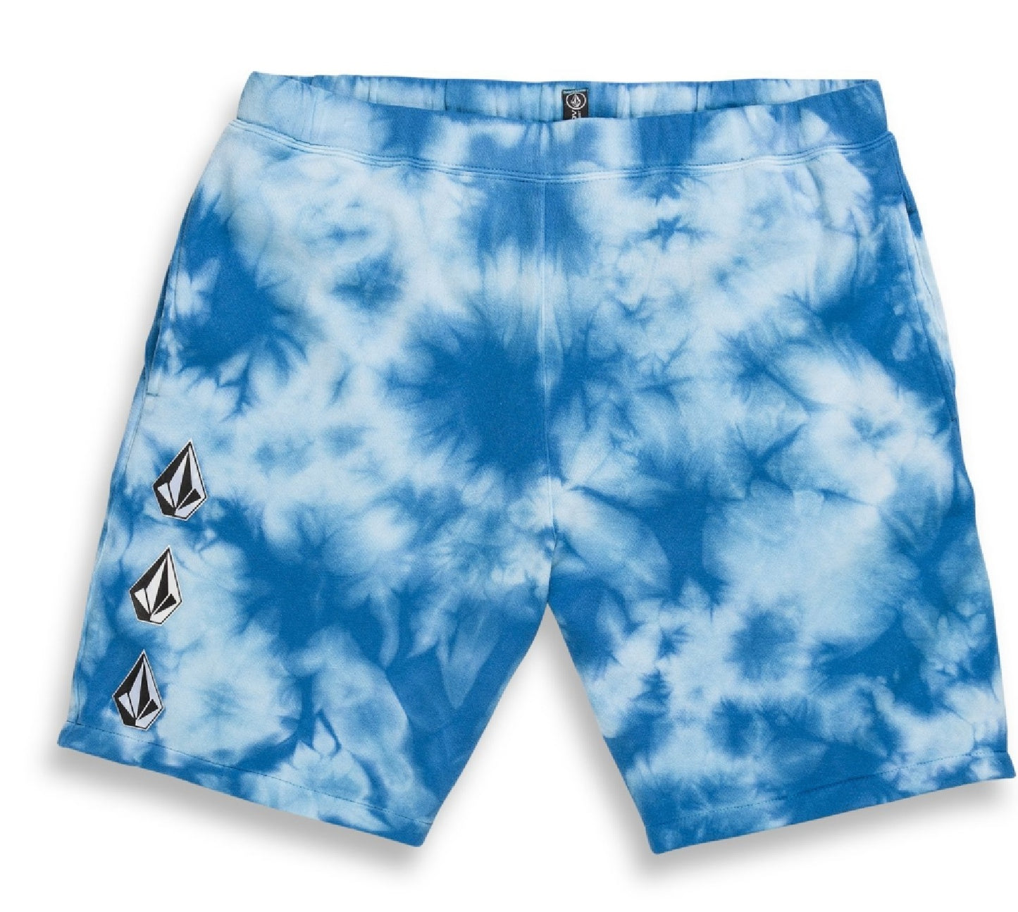 Volcom Men's Iconic Stone Fleece Shorts Blue Size XX-Large