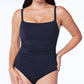 Rod Beattie Women's Kore One Piece Swimsuit Black Size 8