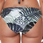 Bar III Women's Moody Tropics Hipster Bikini Bottoms Swimsuit Black