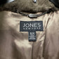 Jones New York Women's Faux Fur Coat Brown Size Medium