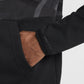 Nike Men's Dri FIT Fleece Full Zip Camo Fitness Hoodie Black Size Large