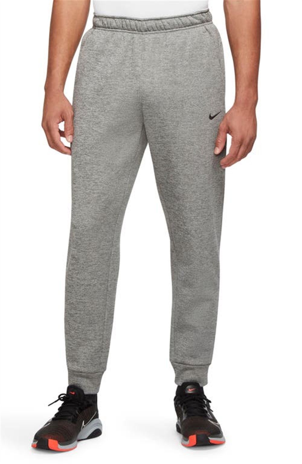 Nike Men's Therma FIT Tapered Training Pants Gray Size Medium