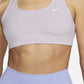 Nike Women's Swoosh Impact Sports Bra Purple Size XX-Large