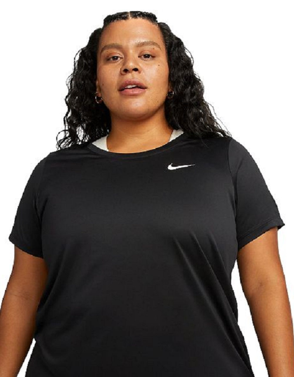 Nike Women's Dri FIT Tee Black Size XX-Large