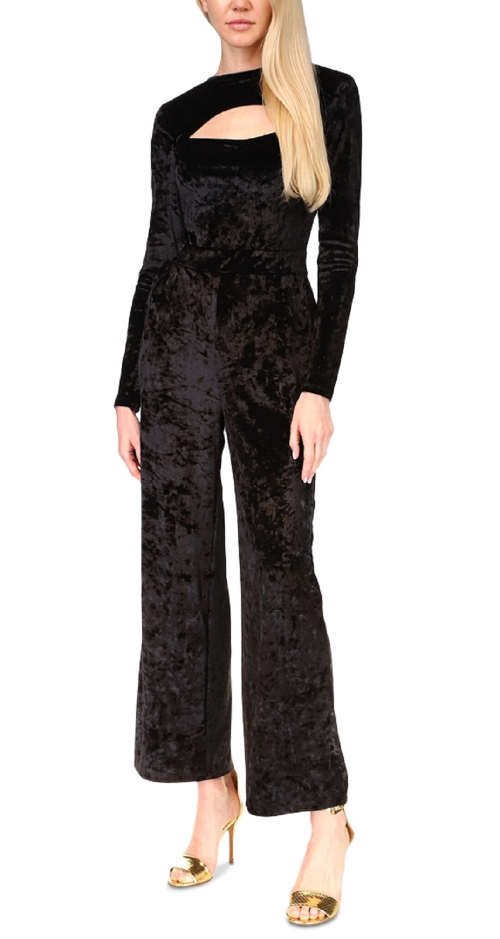 michael-kors-womens-velvet-cutout-jumpsuit-black-size-petite-small