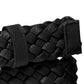 Michael Kors Men's Braided Leather Dress Belt Black Size 32