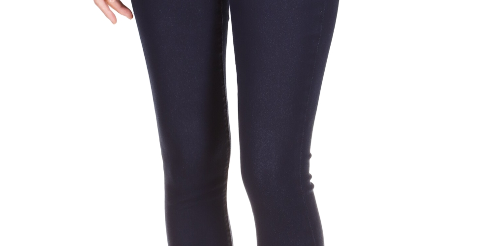 Michael Kors Women's Izzy Skinny Roll Hem Jeans Blue Size 16