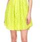 Michael Kors Women's Lace Shirt Dress Green Size Small