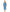 Michael Kors Women's Off The Shoulder Cropped Jumpsuit Blue Size Small