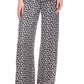Michael Kors Women's Floral Satin Sleeveless Jumpsuit Black Size Petite Large