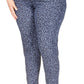 Michael Kors Women's Printed High Rise Skinny Jeans Blue Size 18W