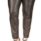 Michael Kors Women's Mixed Media Skinny Pants Black Size 2X