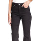 Michael Kors Women's Cotton Blend Selma High Rise Flared Leg Jeans Black Size 16