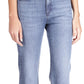 Michael Kors Women's Button Hem Flare Leg Denim Jeans Blue Size 10Petite