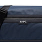 Michael Kors Men's Solid Gabardine Logo Messenger Bag Blue Size Regular