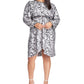 Michael Kors Women's Paisley Print Cinch Waist Dress White Size 3X