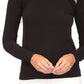 Michael Kors Women's Chain Neck Cut Out Top Black Size X-Large