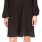 Michael Kors Women's Pleated Mini Dress Black Size Large