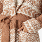 Lucky Brand Women's Fair Isle Sweater Brown Size Small