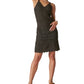 Lucky Brand Women's Cotton Diamond Crochet Mini Dress Black Size X-Small