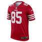 Nike Men's George Kittle Scarlet San Francisco Jersey Red Size L