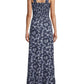 Michael Kors Women's Printed Smocked Maxi Dress White Size X-Small