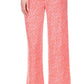 Michael Kors Women's Smocked Strapless Jumpsuit Red Size XX-Large