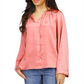 Michael Kors Bell Sleeve Chain Neck Top