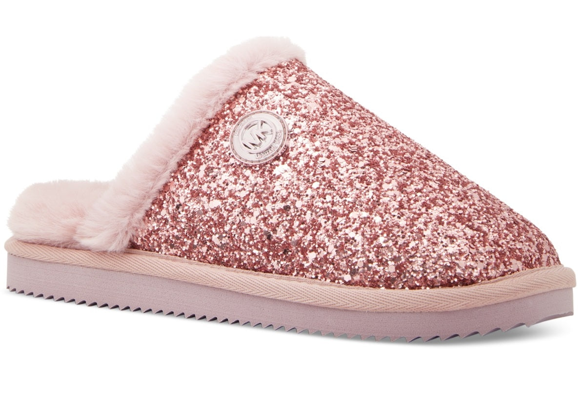 Michael Kors Women's Janis Slip On Mule Slippers Pink Size 9